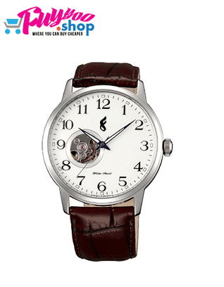 Fuyyoo Brown Leather Men's Watch